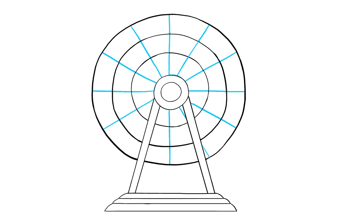 摩天轮怎么画-图5