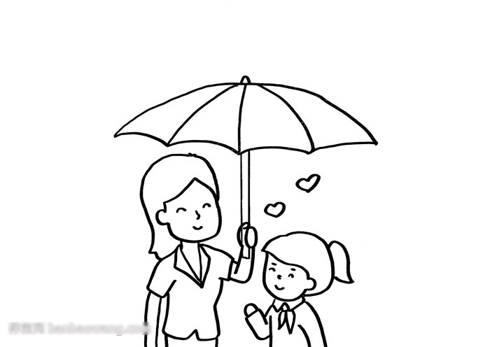 守护青苹果手抄报-图1