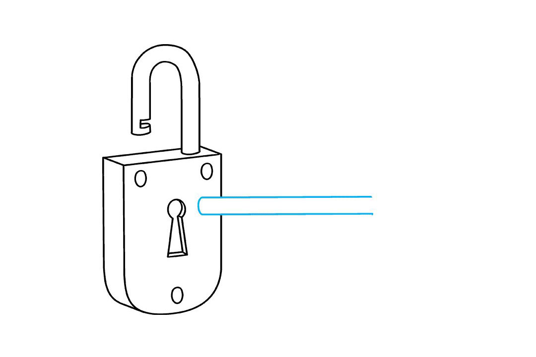 锁的画法-图6