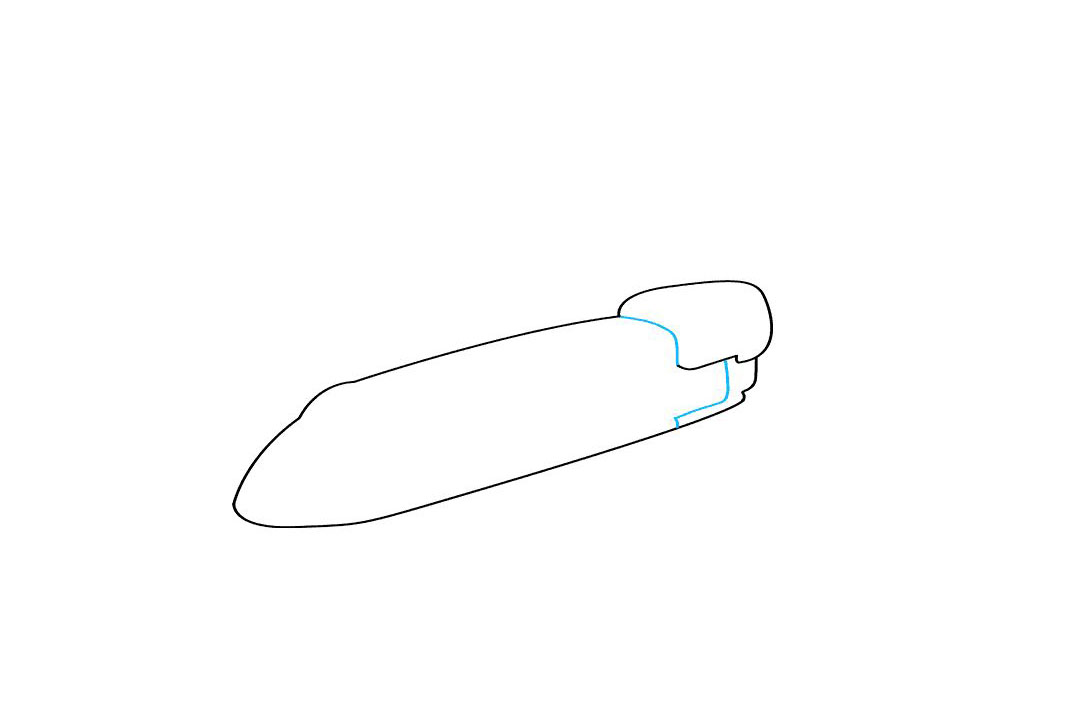 航天飞机的画法-图5