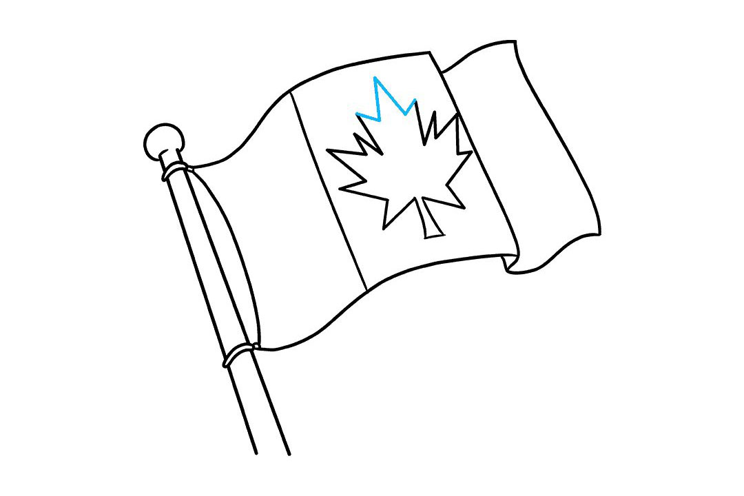 加拿大国旗怎么画-图9