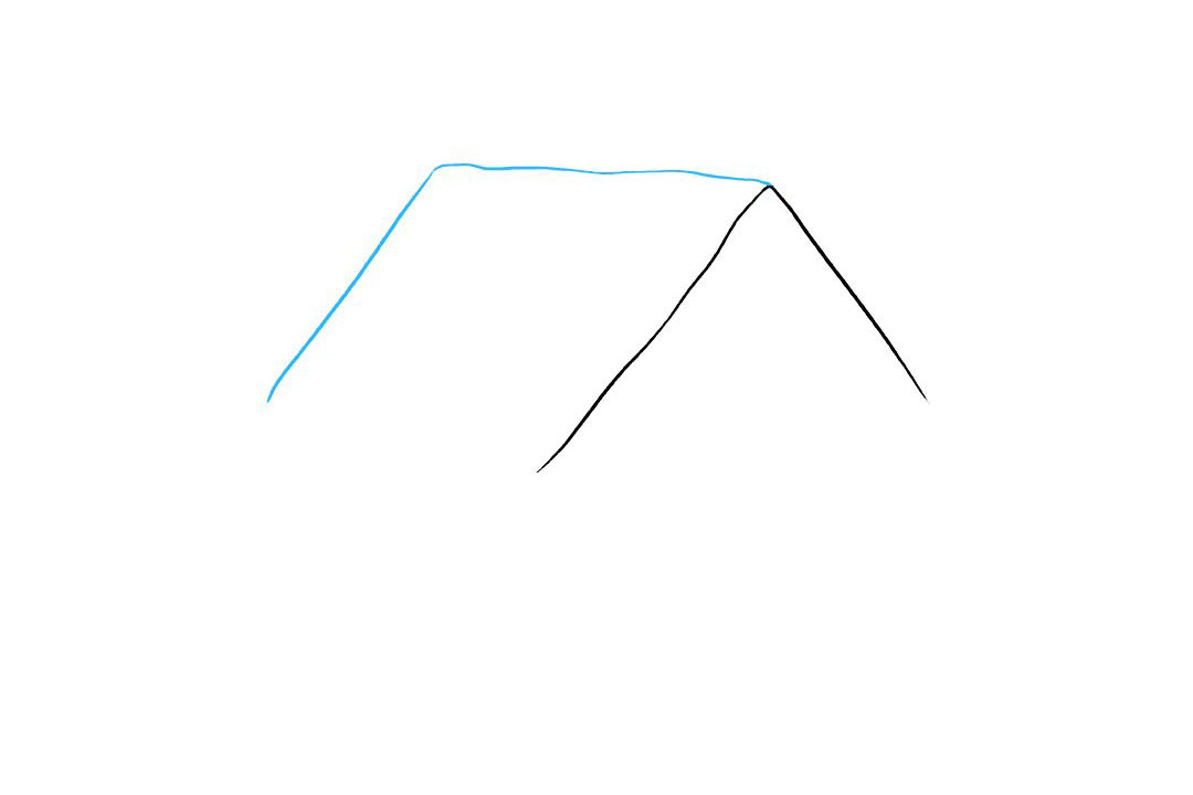 如何画姜饼屋简笔画图片-图1