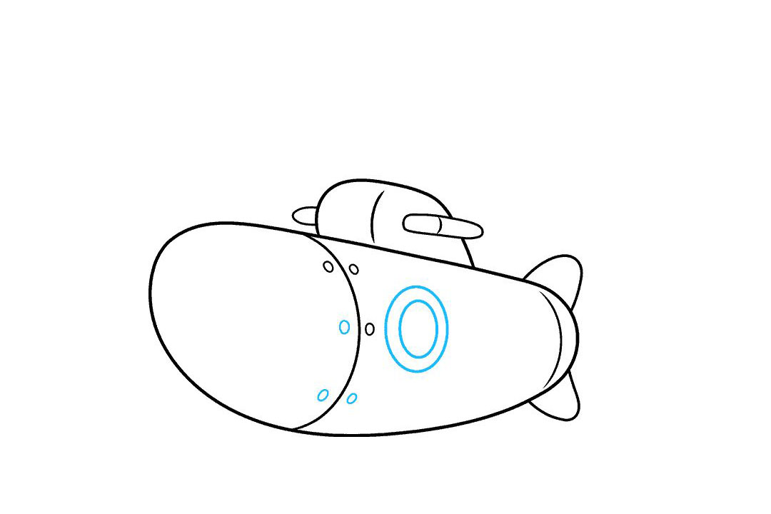 潜水艇怎么画-图5