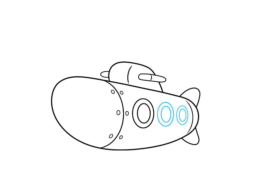 潜水艇怎么画-图6