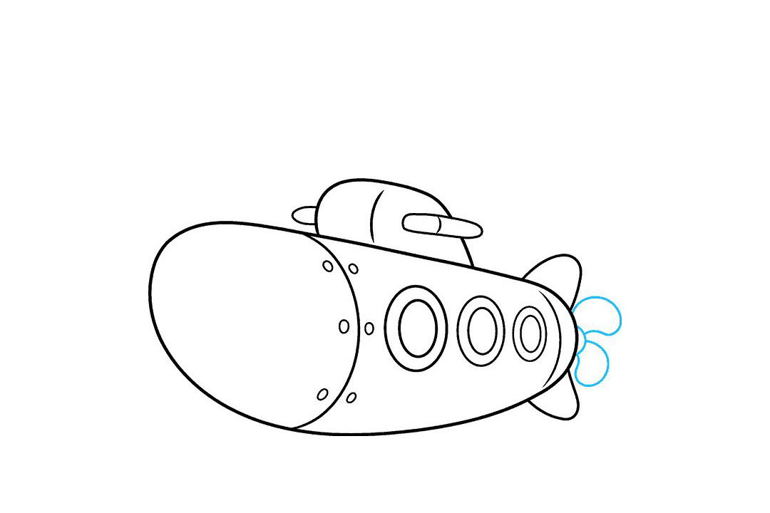 潜水艇怎么画-图7