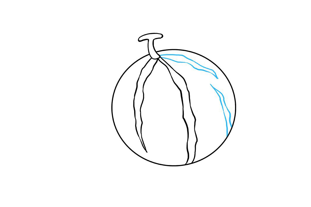 西瓜怎么画-图4