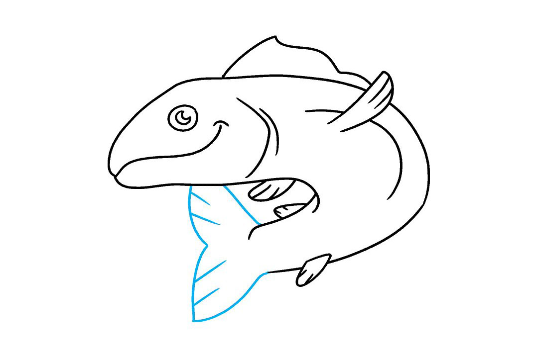 三文鱼怎么画-图9