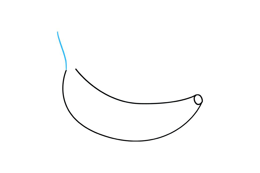 香蕉怎么画-图4