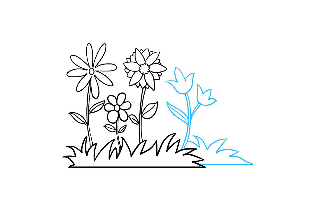 春天蜜蜂采蜜怎么画-图8