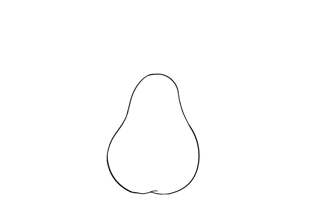 简笔画梨的画法-图3