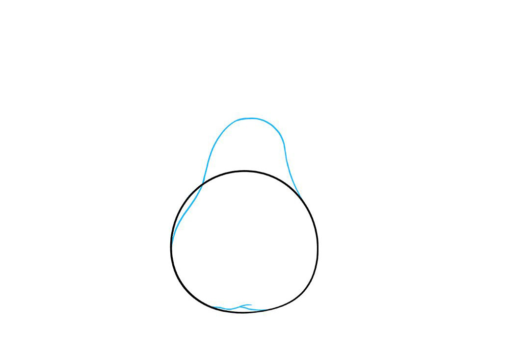 简笔画梨的画法-图2