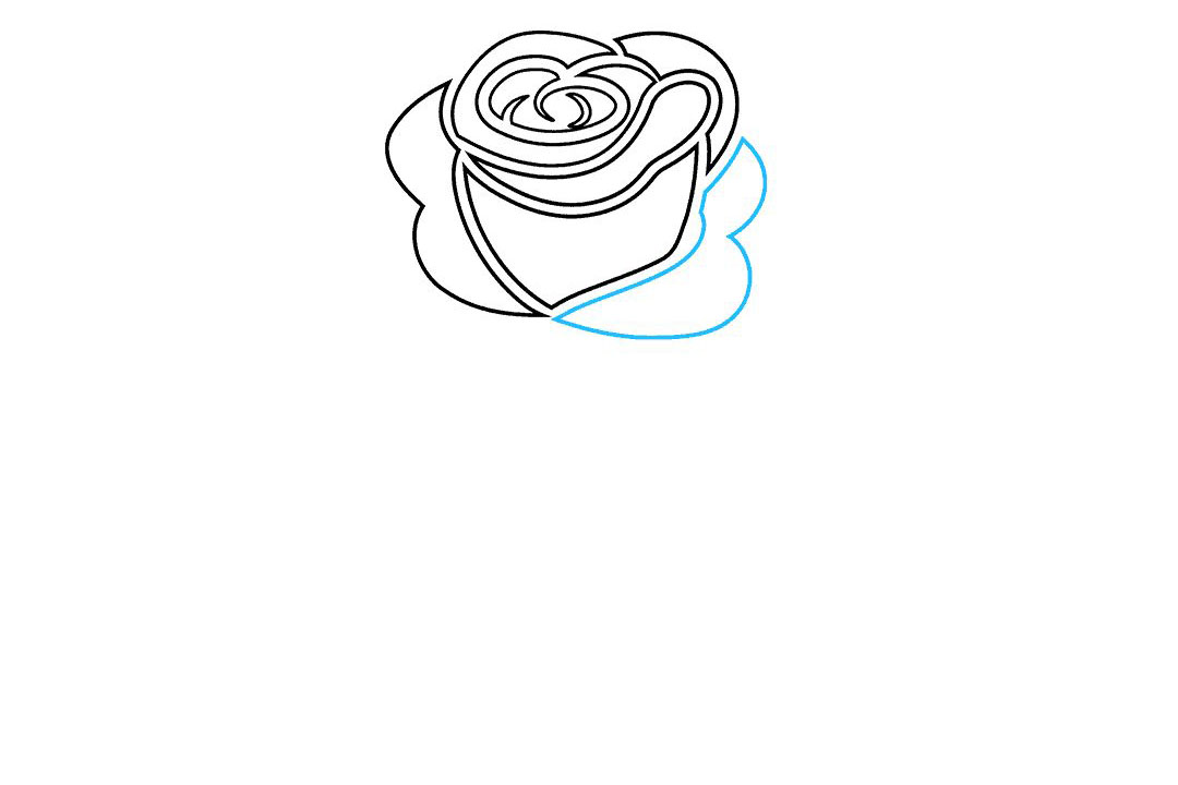 如何画玫瑰纹身图片-图6