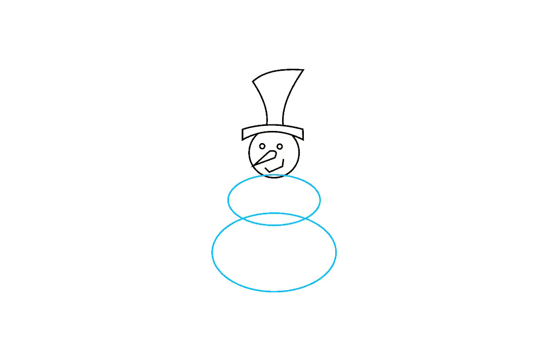 如何画雪人简笔画-图6