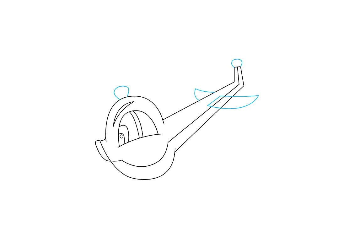 卡通直升飞机怎么画-图6