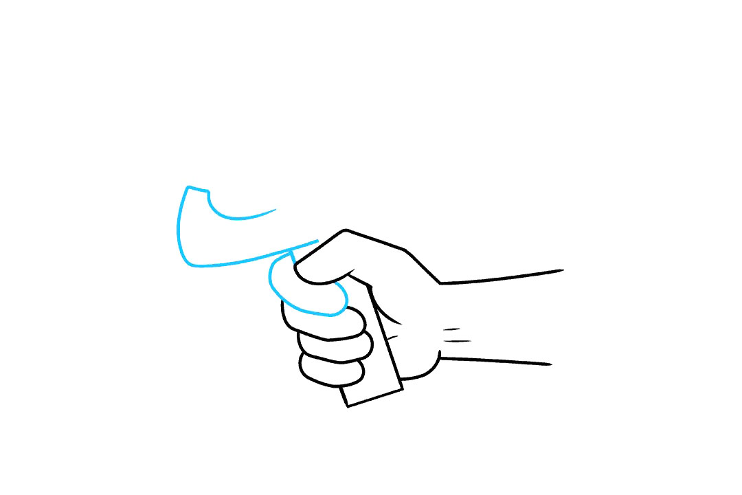 持剑的手怎么画-图6