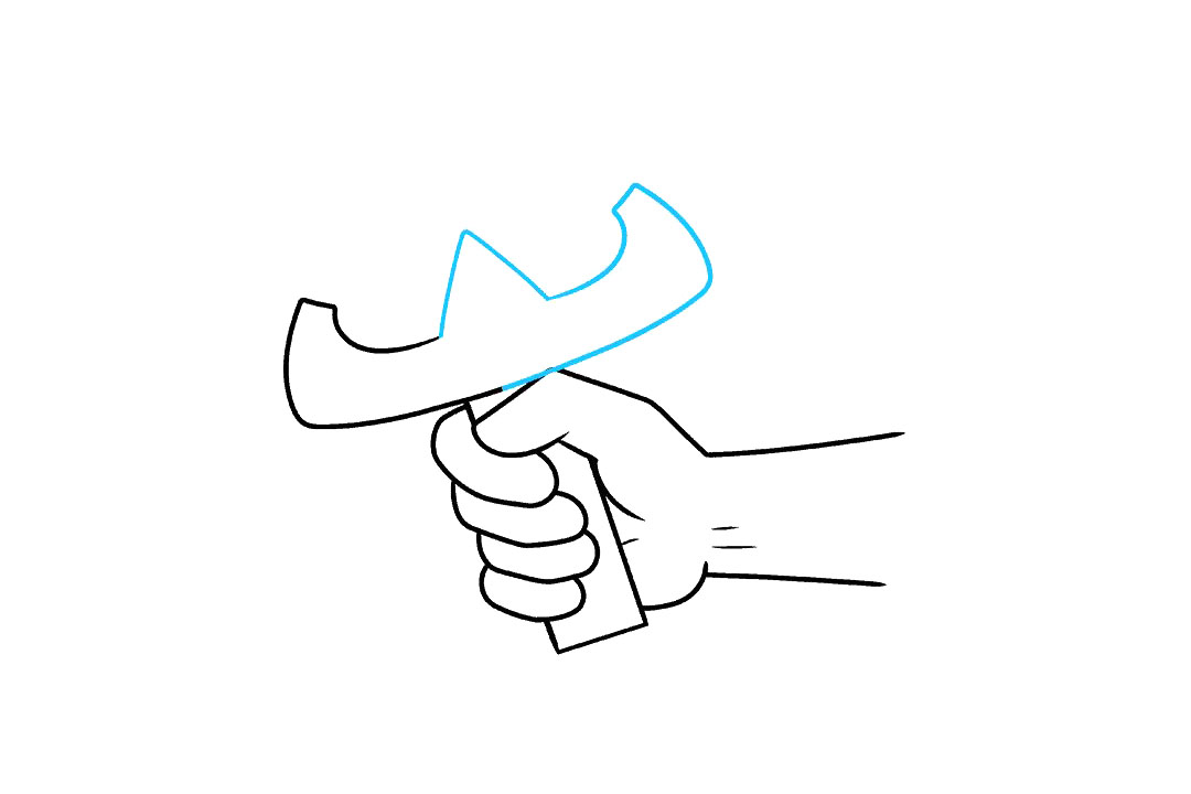 持剑的手怎么画-图7