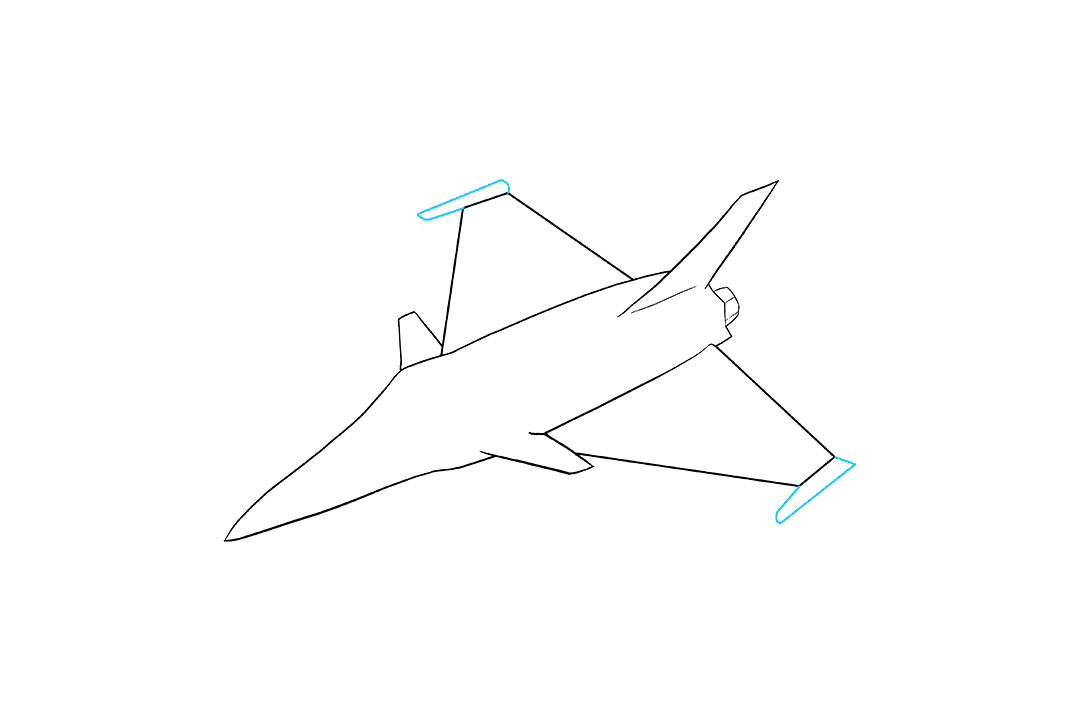 喷气式飞机怎么画-图7