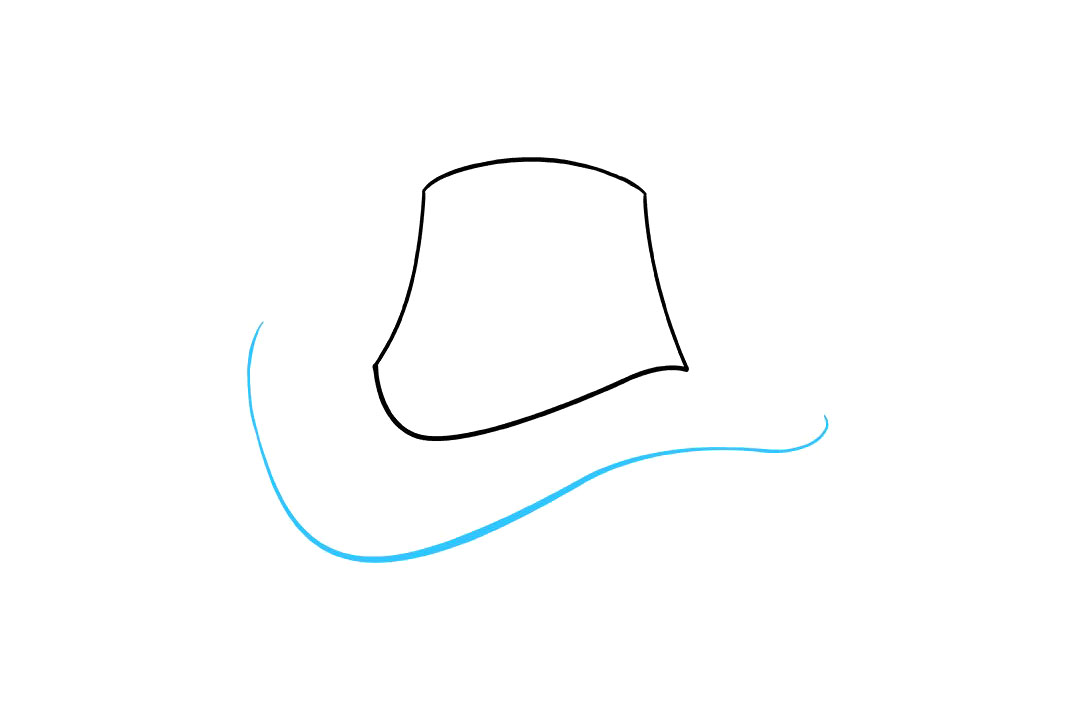 如何画牛仔帽简笔画-图4