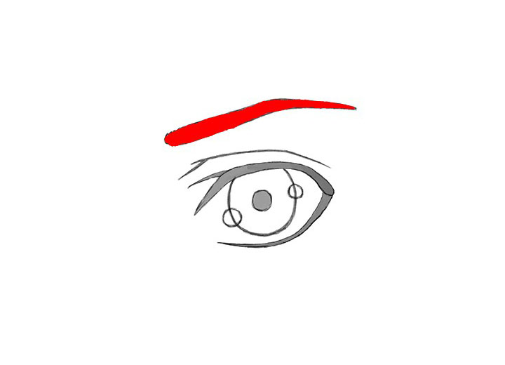 动漫男孩眼睛的画法-图8