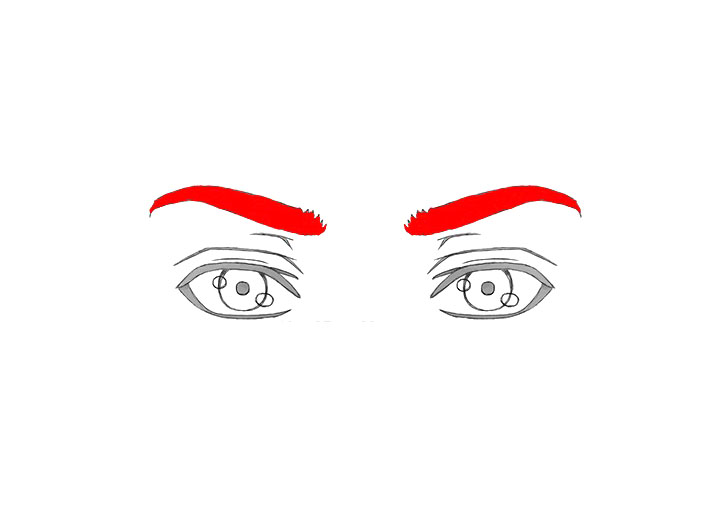 如何画漫画眼睛（人双眼）-图8