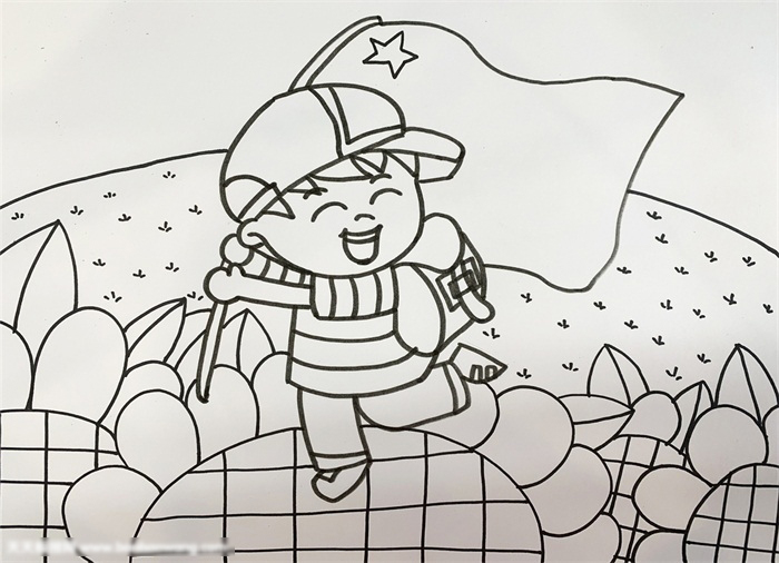 我和我的祖国绘画怎么画-图2