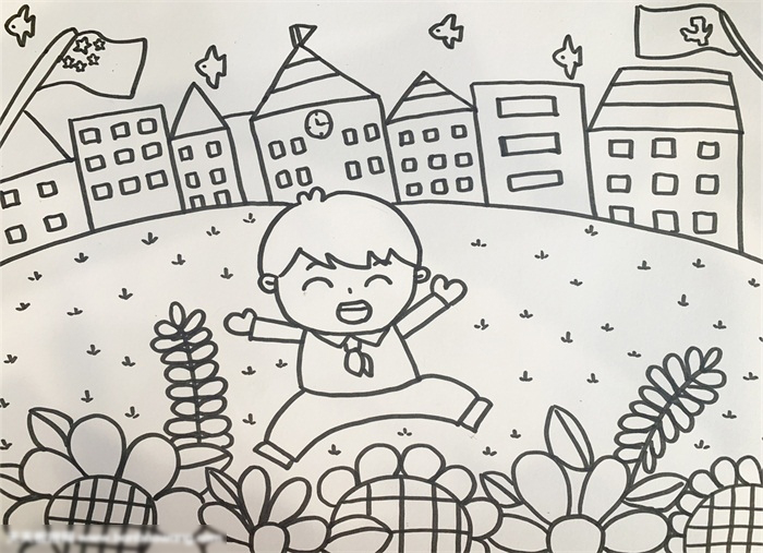 画一幅赞美祖国的画-图3