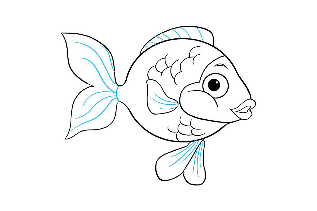 金鱼怎么画-图9