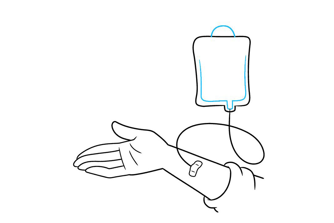 世界献血者日绘画教程-图8