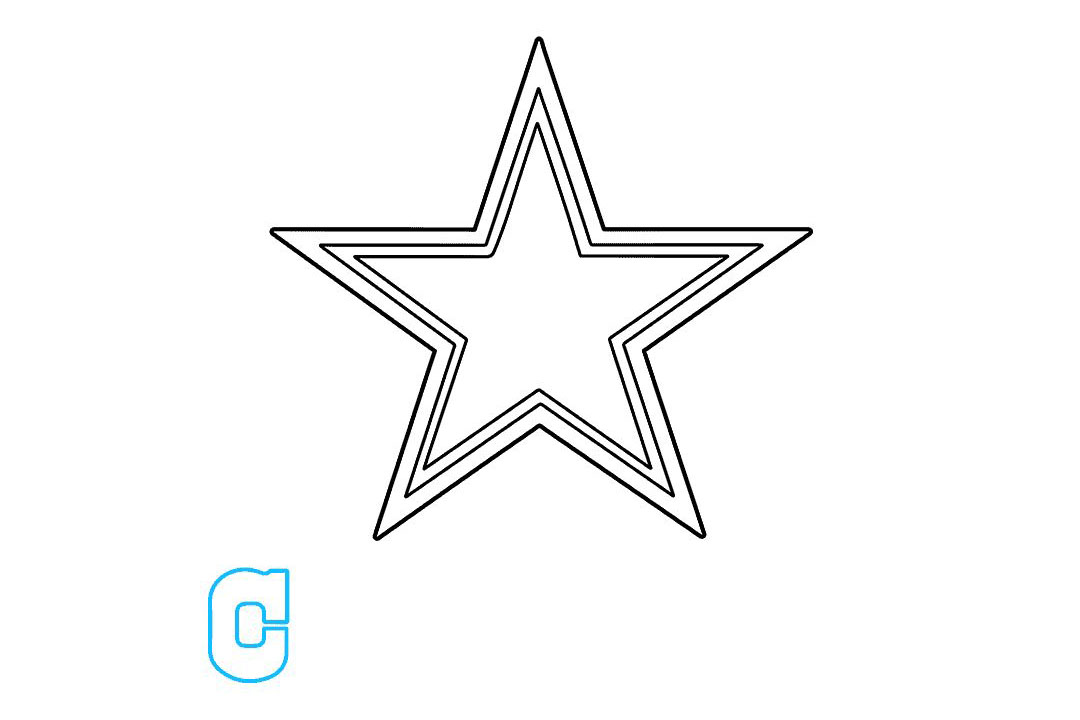 达拉斯牛仔标志怎么画-图4