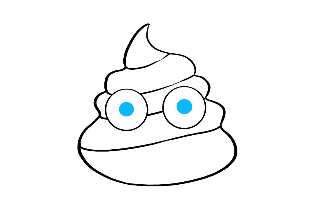 卡通便便表情怎么画-图6