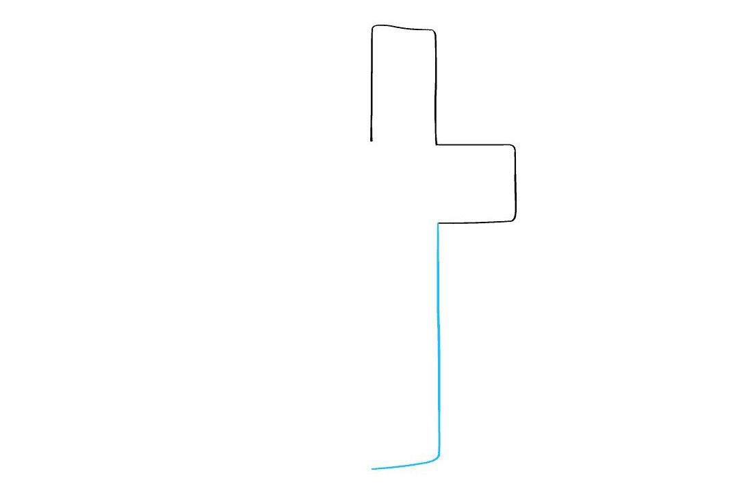 如何画3D十字架-图4