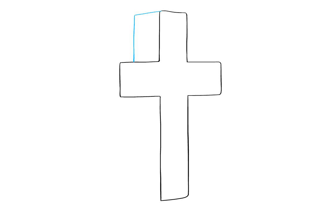 如何画3D十字架-图7