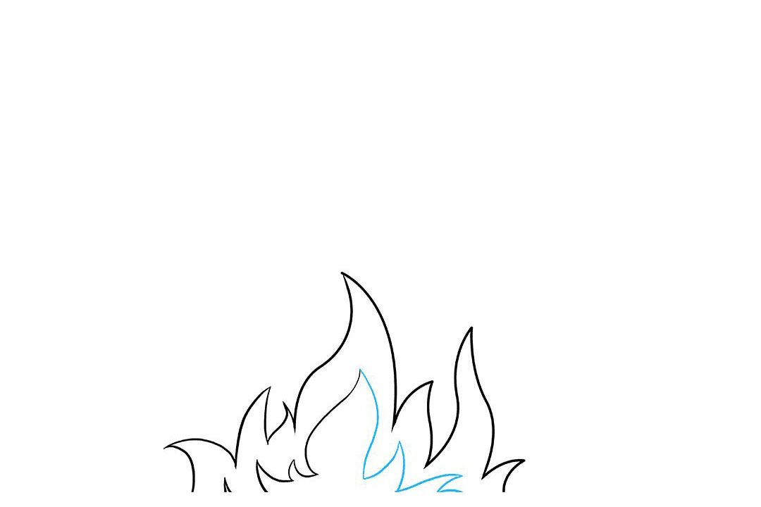 消防安全绘画-火焰和烟雾-图4