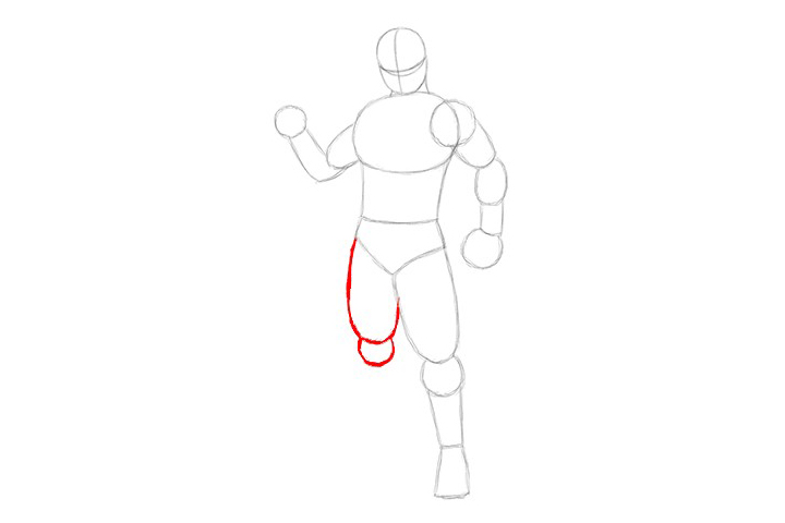 堡垒之夜 乌鸦皮肤的详细画法步骤-图11