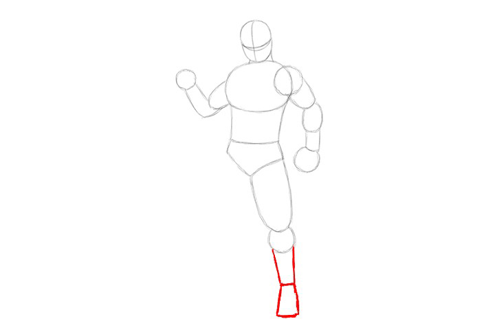 堡垒之夜 乌鸦皮肤的详细画法步骤-图10