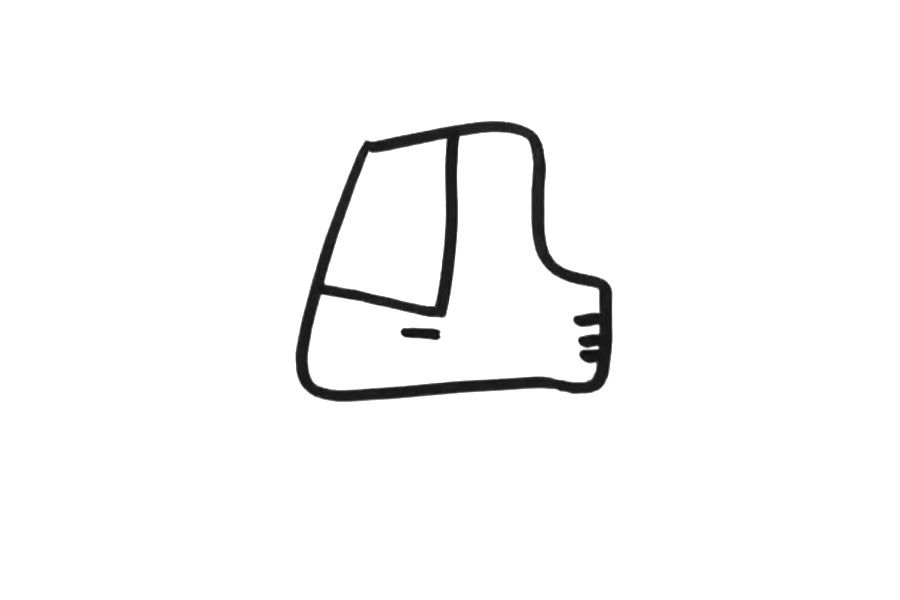 挖掘机怎么画-图2