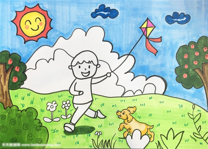 关于六一儿童节画的画-图5