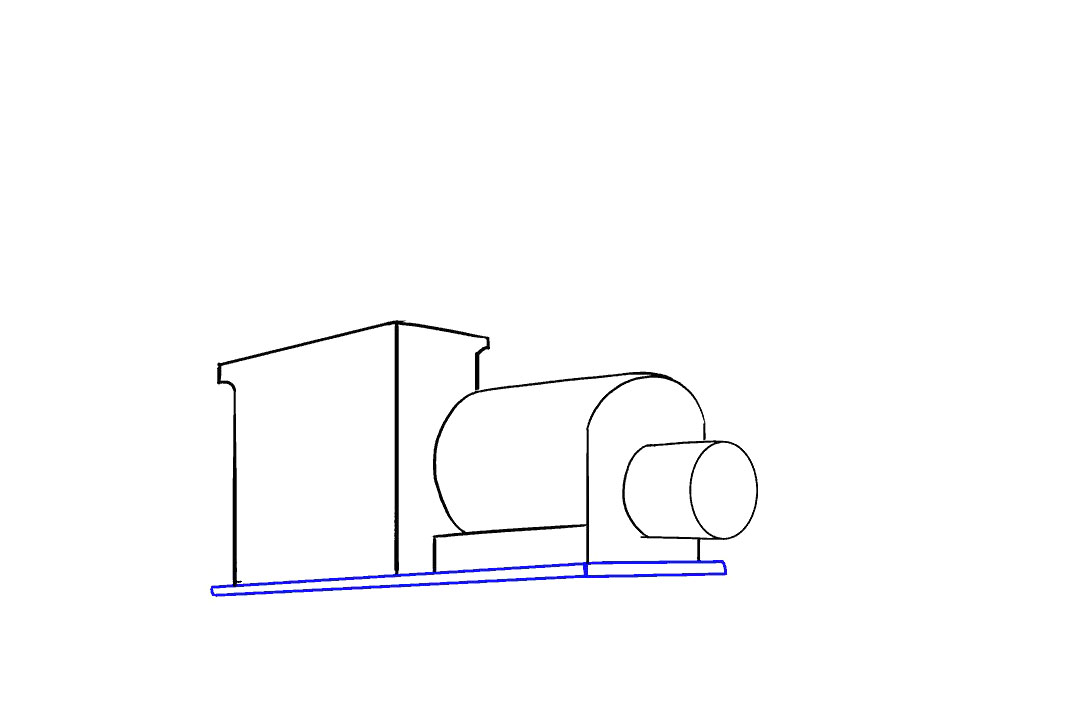 怎样画火车简笔画-图3