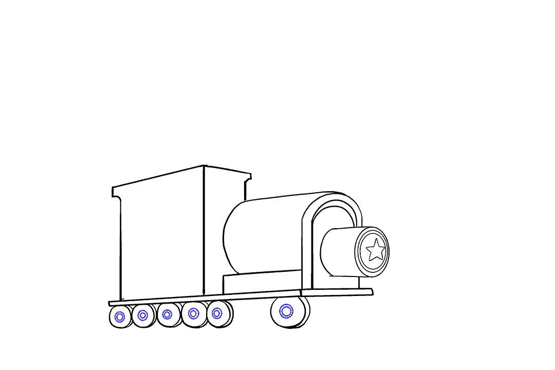 怎样画火车简笔画-图7