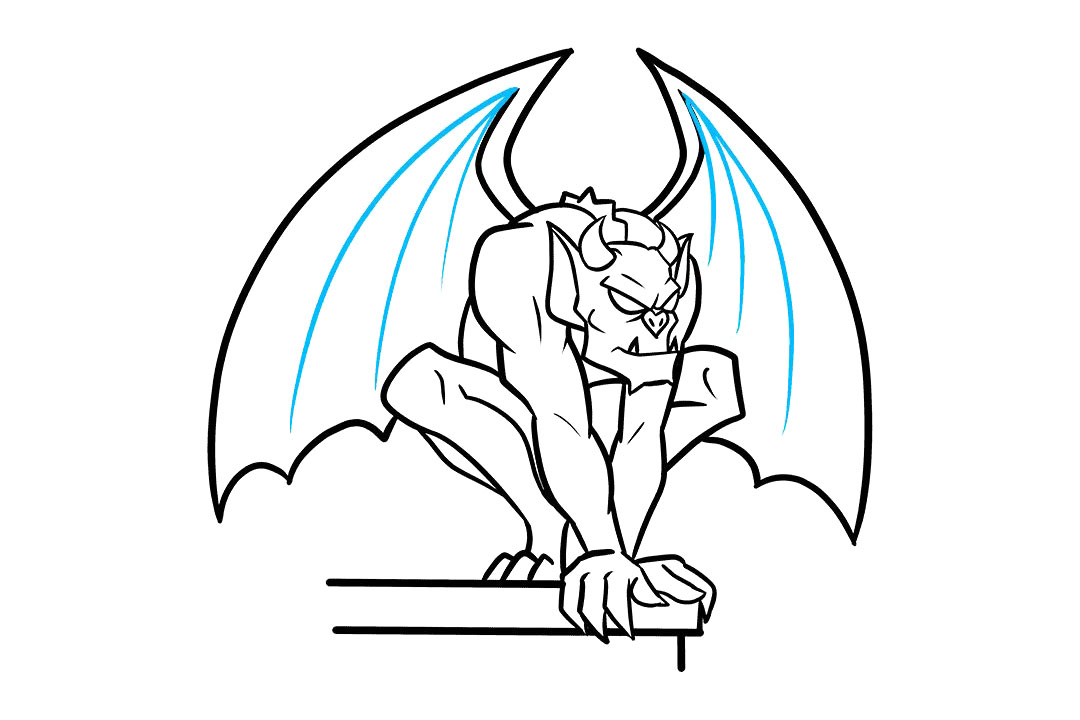 石像鬼怎么画-图9