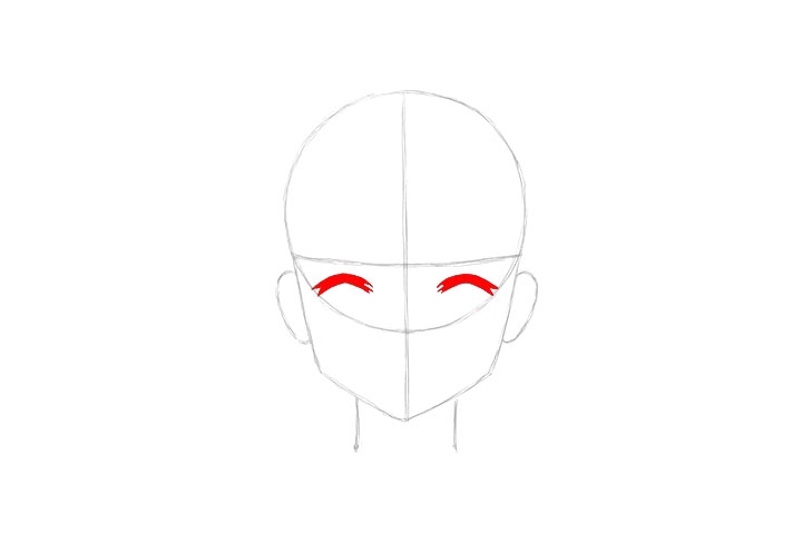 画短发女孩漫画-尴尬表情的画法-图5