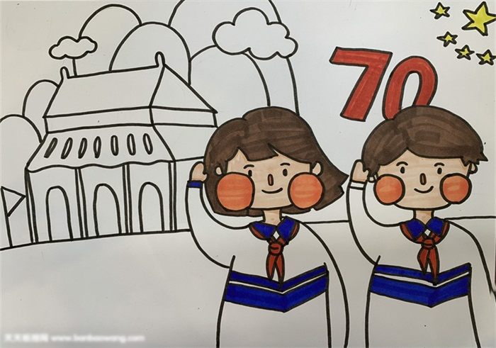 新中国成立为主题的画-图4