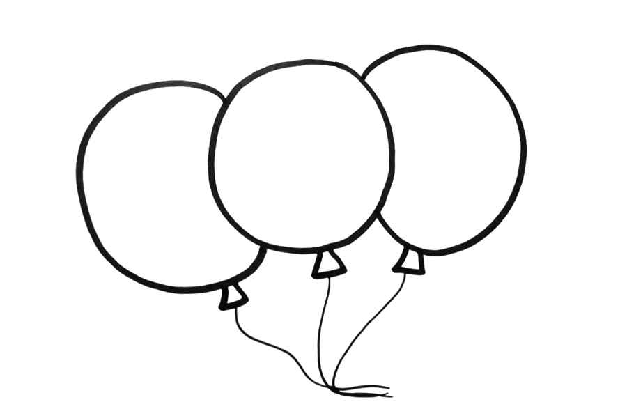 节日气球怎么画-图3