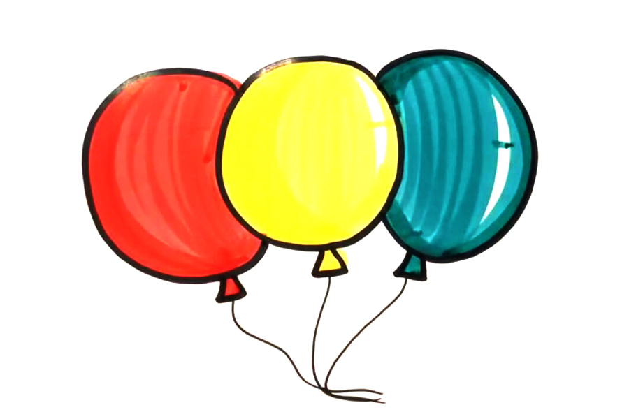 节日气球怎么画-图4