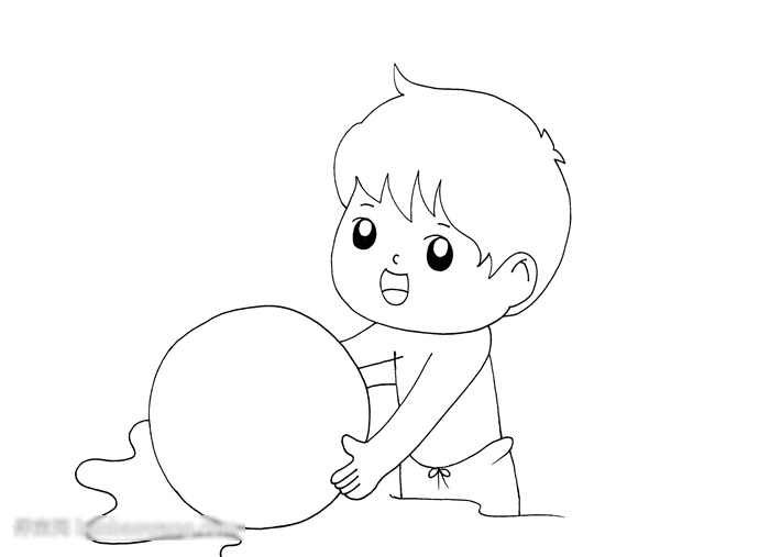 简单又漂亮的夏天手抄报-图1