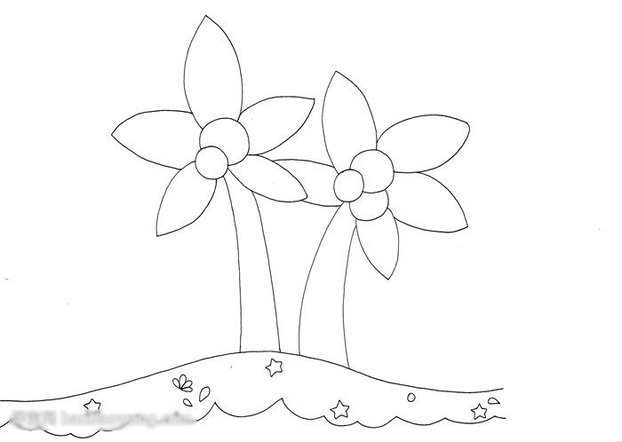 一幅夏天的手抄报怎么画-图1