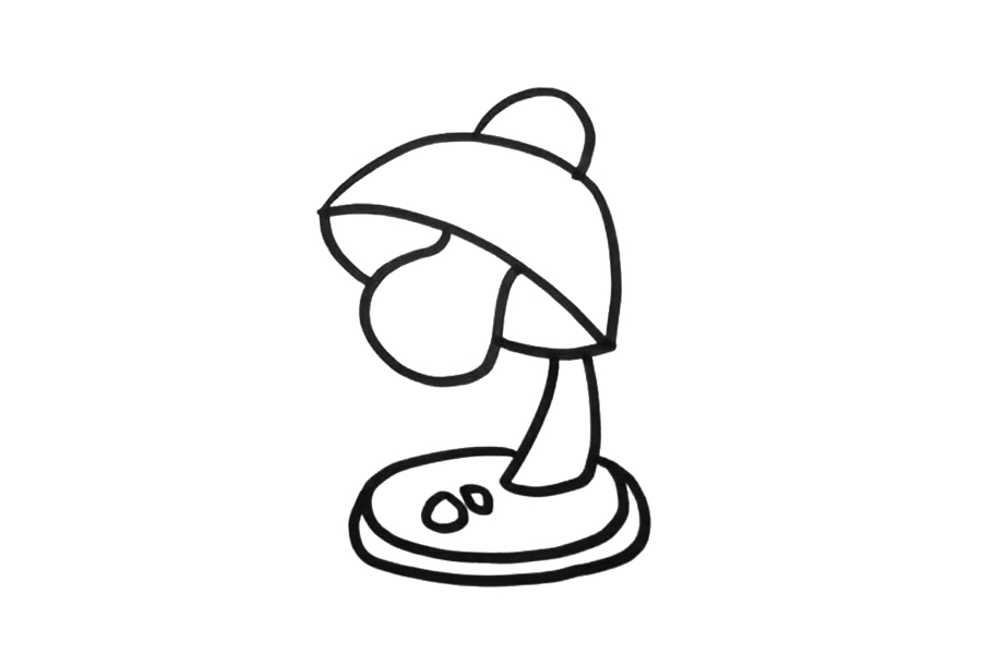 台灯怎么画简单漂亮-图4