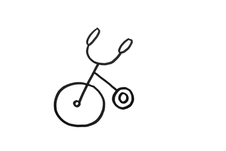 怎么画自行车简单又漂亮-图3
