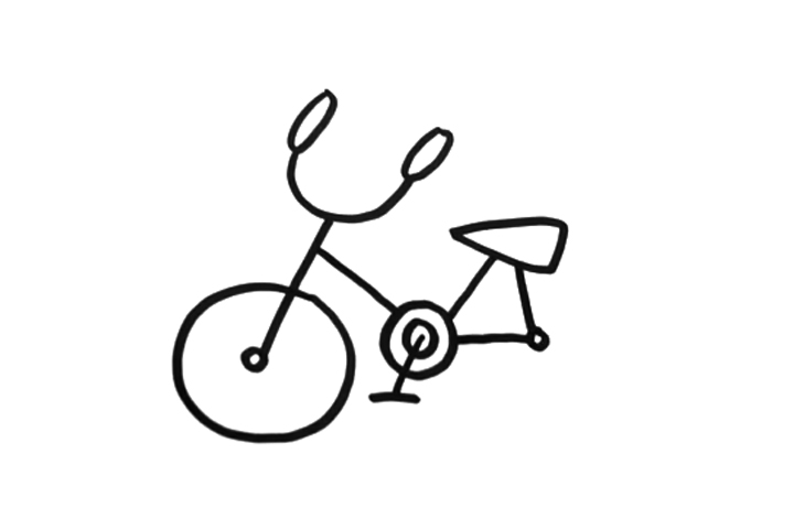 怎么画自行车简单又漂亮-图4