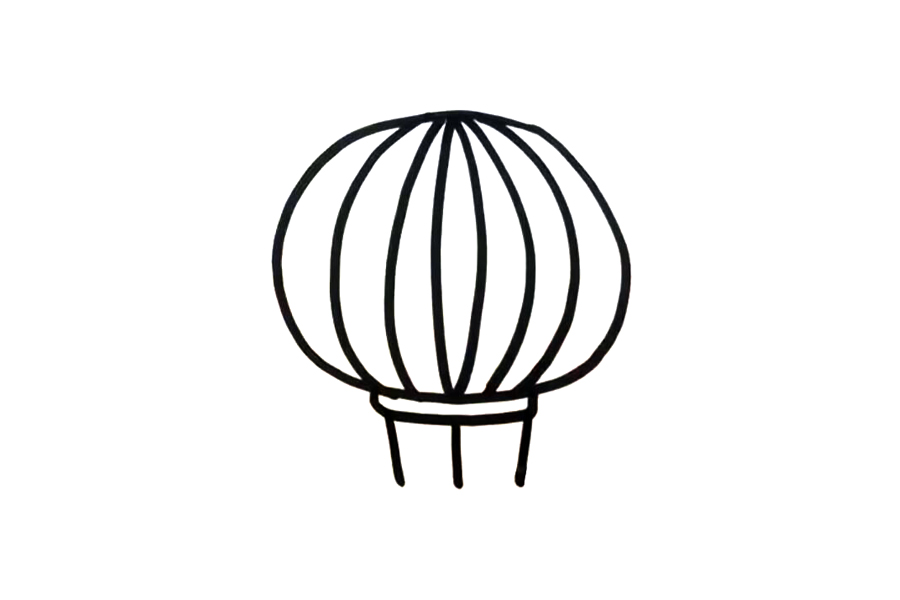 热气球怎么画简单-图3